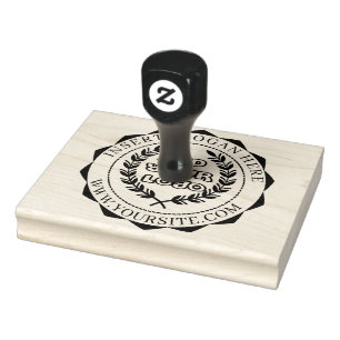 Custom Business Logo Rubber Stamp