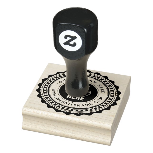 Custom Business Logo Rubber Stamp (Stamp)
