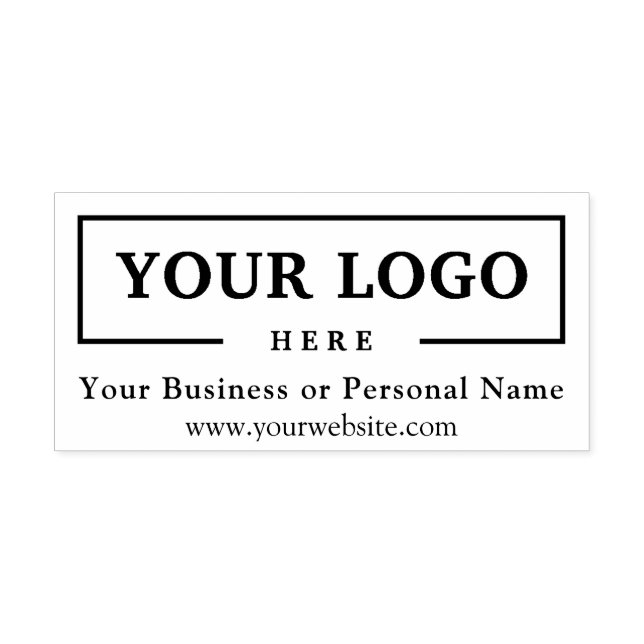 Custom Business Logo Rubber Stamp (Imprint)