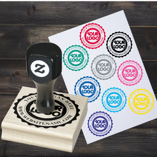 Custom Business Logo Rubber Stamp