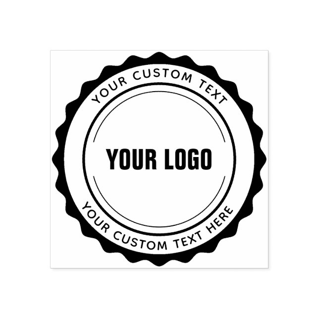 Custom Business Logo Rubber Stamp (Imprint)