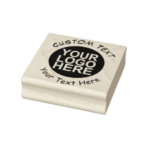 Custom Business Logo Rubber Stamp