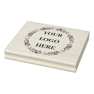 Custom Business Logo Rubber Stamp for Stationery”