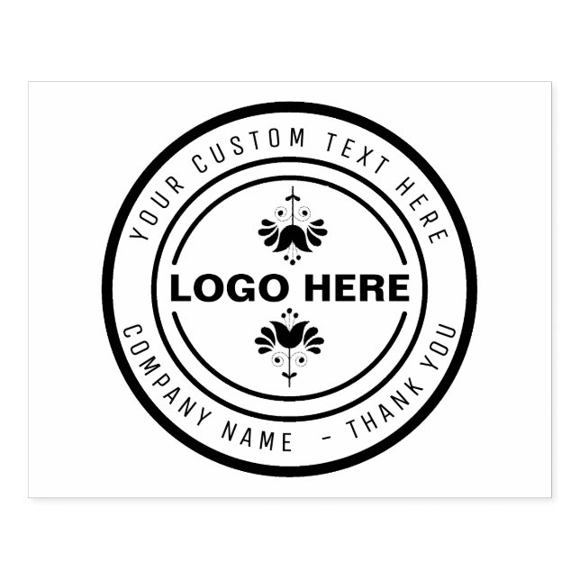 Custom BUSINESS LOGO STAMP your logo (Imprint)