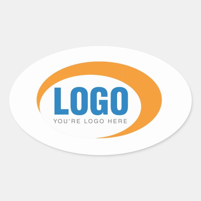 Custom Business Logo Stickers (Front)