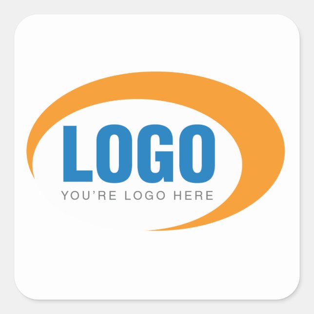 Custom Business Logo Stickers (Front)