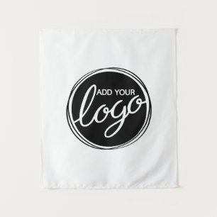 Custom Business Logo Tapestry