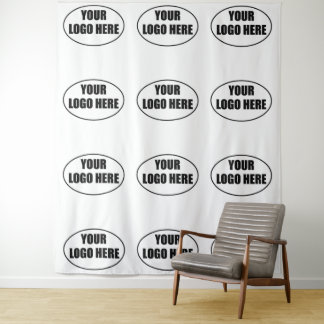 Custom Business Logo Tapestry – Professional
