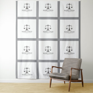 Custom Business Logo Tapestry – Professional