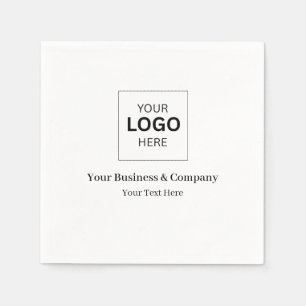 Custom Business Logo Template Napkin