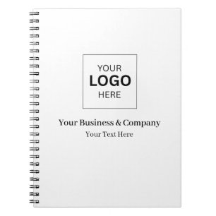 Custom Business Logo Template Notebook