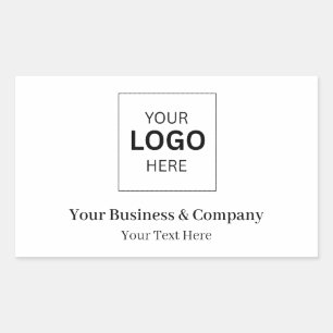 Custom Business Logo Template Sticker