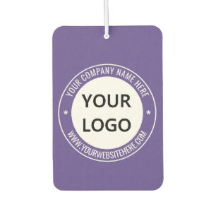 Custom Business Logo Text Company Air Freshener
