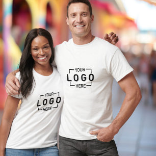 Custom Business Logo Unisex T-Shirt