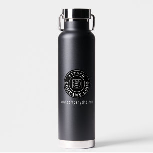 Custom Business Logo Website Staff Branding Design Water Bottle