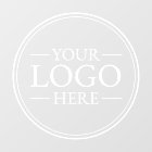 Custom Business Logo Window Cling