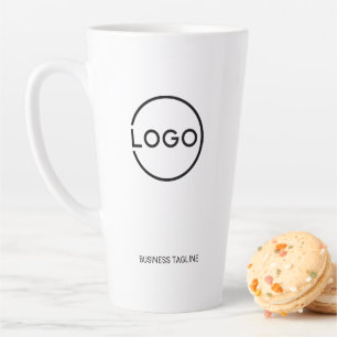 Custom Business Logo with Custom Text Coffee Mug