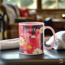 Custom Business Mugs for Spa, Wellness & Yoga