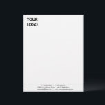 Custom Business Office Letterhead with Logo<br><div class="desc">Simple Personalized Your Business Office Letterhead with Logo - Add Your Logo - Image / Address - Contact Information / more - Resize and move or remove and add elements / image with customization tool. Choose your favourite colour / font / size !
Good Luck - Be Happy :)</div>