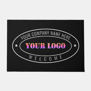 Custom Business Office Welcome Doormat Template
