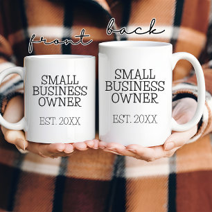 Custom Business Owner Mug for Girl Boss, Lady CEO