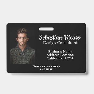 Custom Business Personalized Badge