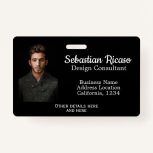 Custom Business Personalized Badge