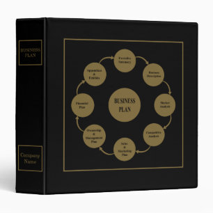 Custom Business Plan Binder