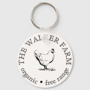 Custom Business Promotional Logo  Keychain