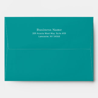 Custom Business Return Address Clean Modern Envelope