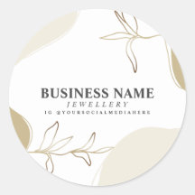 Custom Business Sand & Khaki Product Packaging