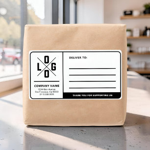 Custom Business Shipping Address with Logo