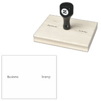 Custom Business-Stamp Jet Black Colour Office Tool