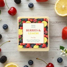 Custom Business Sticker for Handmade Soap