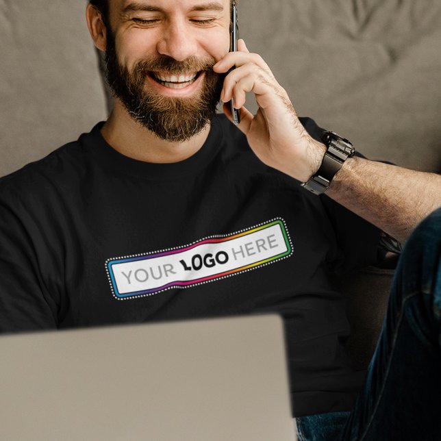 Custom Business T-Shirt - For Wide Logo Styles (Creator Uploaded)