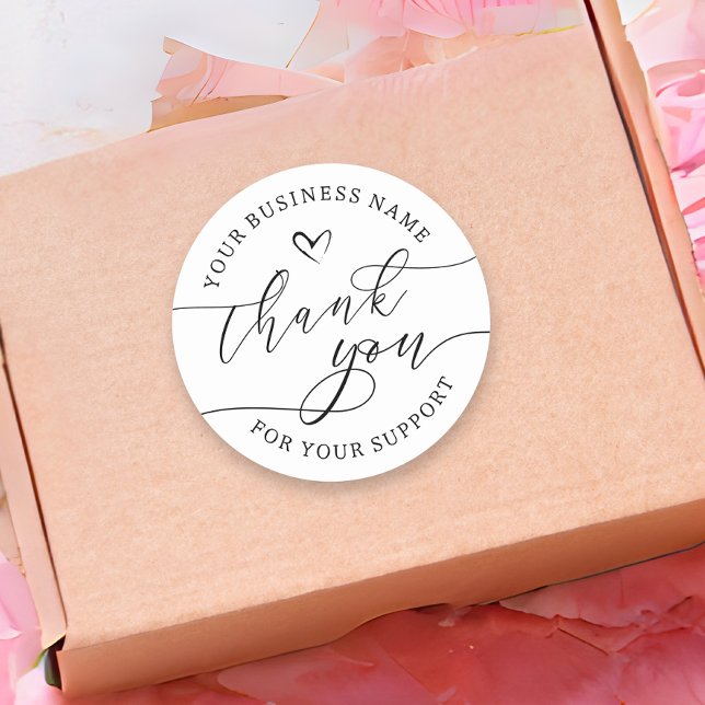 Custom Business Thank You Product Label Script  (Creator Uploaded)