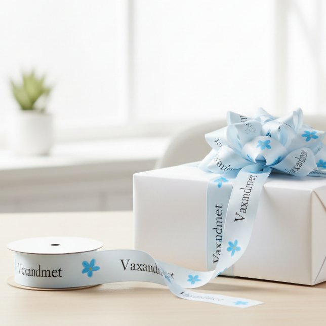 Custom Business  with Logo & Text Personalized Bra Satin Ribbon (Creator Uploaded)