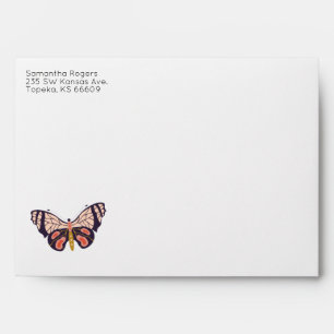 Custom Butterfly Envelope