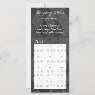 Custom Calendar Rack Card, Promotional Business