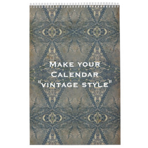 Custom Calendar "VINTAGE STYLE" + your photos