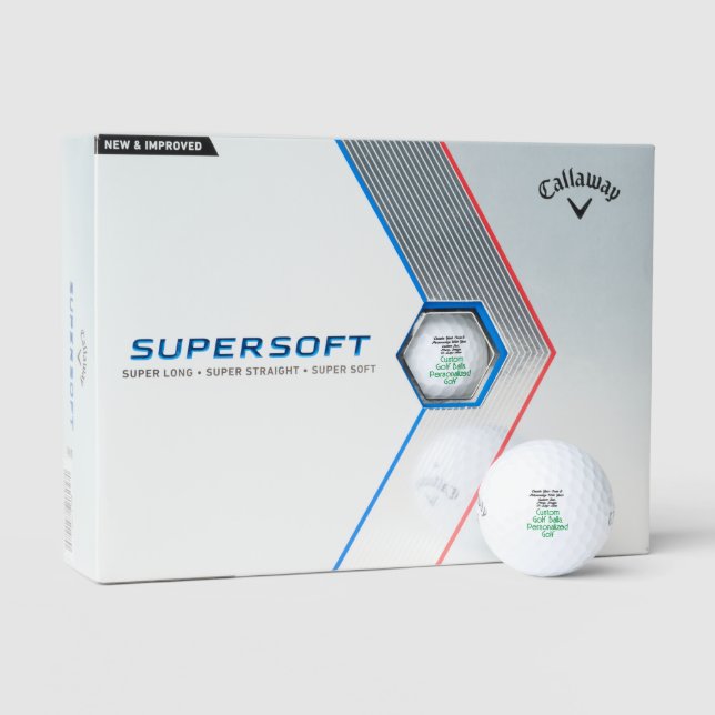 Custom Callaway Golf Balls – Personalized (Packaging)