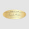 Custom Calligraphy Script Elegant Gold Template