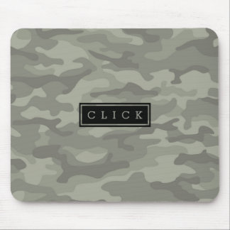 Custom Camo Camouflage Army Print Mouse Pad