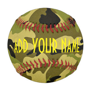 Custom Camo Custom Baseball