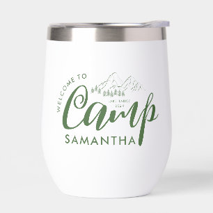 Custom Camp Bachelorette Party Modern Rustic