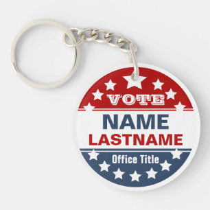 Custom Campaign  Keychain