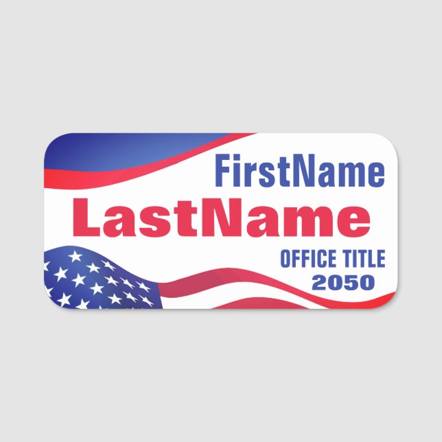 Custom Campaign Name Template Name Tag (Front)