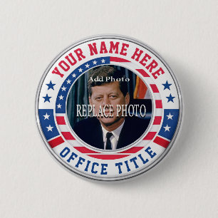 Custom Campaign Photo 2 Inch Round Button