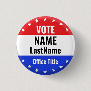 Custom Campaign Template for Elections Button