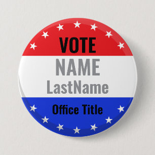 Custom Campaign Template for Elections Button